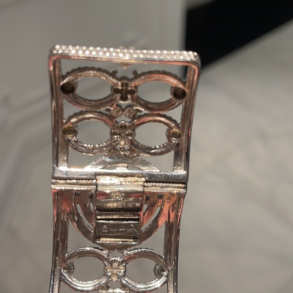 Judith Ripka Sterling Silver Cuff - Picture 6 of 6